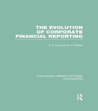Enlarge image Cover: Evolution of Corporate Financial Reporting (RLE Accounting) - Routledge