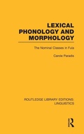 Cover: Lexical Phonology and Morphology (RLE Linguistics A: General Linguistics) - Routledge