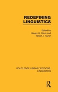 Cover: Redefining Linguistics (RLE Linguistics A: General Linguistics) - Routledge