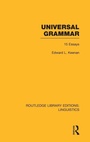Cover: Universal Grammar (RLE Linguistics A: General Linguistics) - Routledge