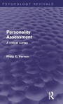 Cover: Personality Assessment - Routledge