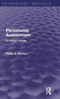 Enlarge image Cover: Personality Assessment - Routledge