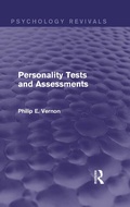Cover: Personality Tests and Assessments (Psychology Revivals) - Routledge
