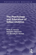 Cover: The Psychology and Education of Gifted Children (Psychology Revivals) - Routledge