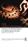 Cover: The Unaccountable & Ungovernable Corporation - Routledge