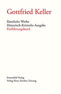 Cover: S&auml;mtliche Werke. Historisch-Kritische Ausgabe - NZZ Libro ein Imprint der Schwabe Verlagsgruppe AG