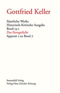 Cover: S&auml;mtliche Werke. Historisch-Kritische Ausgabe, Band 23.1 - NZZ Libro ein Imprint der Schwabe Verlagsgruppe AG
