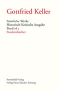 Cover: S&auml;mtliche Werke. Historisch-Kritische Ausgabe, Band 16.1 - NZZ Libro ein Imprint der Schwabe Verlagsgruppe AG