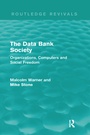 Cover: The Data Bank Society (Routledge Revivals) - Routledge