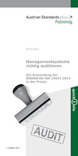Cover: Managementsysteme richtig auditieren - Austrian Standards plus GmbH