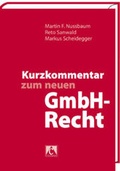 Cover: Kurzkommentar zum neuen GmbH-Recht - Cosmos-Verlag
