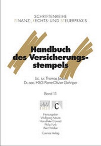 Abbildung von: Handbuch des Versicherungsstempels - Cosmos-Verlag