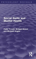 Cover: Social Skills and Mental Health (Psychology Revivals) - Routledge
