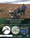 Cover: Producing Great Sound for Film and Video - Routledge