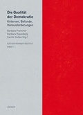 Cover: Die Qualit&auml;t der Demokratie - L&ouml;cker Verlag