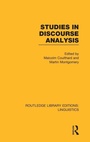 Cover: Studies in Discourse Analysis (RLE Linguistics B: Grammar) - Routledge