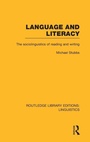 Bild: Language and Literacy (RLE Linguistics C: Applied Linguistics) - Routledge