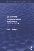 Cover: Borderline (Psychology Revivals) - Routledge
