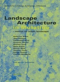 Cover: Landscape Architecture in Mutation - gta Verlag