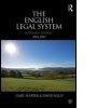 Cover: The English Legal System - Routledge