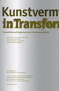 Abbildung von: Kunstvermittlung in Transformation - Scheidegger & Spiess
