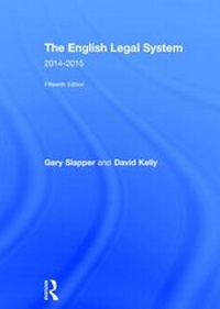 Enlarge image Cover: The English Legal System - Routledge
