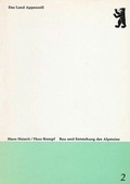Cover: Bau und Entstehung des Alpsteins - Appenzeller