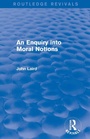 Cover: An Enquiry into Moral Notions (Routledge Revivals) - Routledge