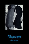 Cover: Ablagerungen - Literaturverlag Droschl