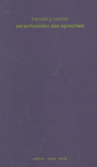 Enlarge image Cover: Kolloquium Neue Texte - Literaturverlag Droschl
