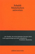 Cover: Mamelucken antworten - Literaturverlag Droschl