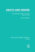 Cover: Death and Desire (RLE: Lacan) - Routledge