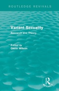 Cover: Variant Sexuality (Routledge Revivals) - Routledge