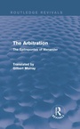Cover: The Arbitration (Routledge Revivals) - Routledge