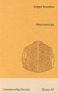 Cover: Ameisenwege - Literaturverlag Droschl