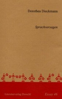 Enlarge image Cover: Sprachversagen - Literaturverlag Droschl