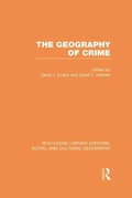 Cover: The Geography of Crime (RLE Social & Cultural Geography) - Routledge