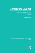 Cover: Jacques Lacan (Volume II) (RLE: Lacan) - Routledge