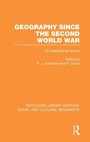 Cover: Geography Since the Second World War (RLE Social & Cultural Geography) - Routledge