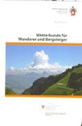 Cover: Wetterkunde - Weber Verlag AG - SAC-Verlag