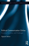 Cover: Political Communication Online - Routledge