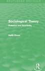 Cover: Sociological Theory (Routledge Revivals) - Routledge