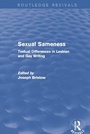 Cover: Sexual Sameness (Routledge Revivals) - Routledge
