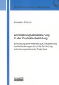 Cover: Anforderungsaktualisierung in der Produktentwicklung - Shaker