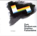 Cover: Zum Studium von Goethes Farbenlehre - Zbinden Verlag