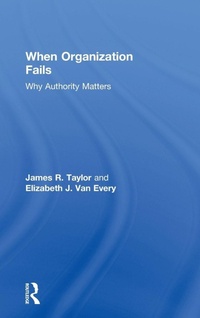 Enlarge image Cover: When Organization Fails - Routledge