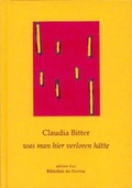 Cover: was man hier verloren h&auml;tte - Bibliothek der Provinz