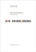 Cover: eugen gomringer | josef linschinger - das stundenbuch - Bibliothek der Provinz