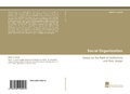 Cover: Social Organization - S&uuml;dwestdeutscher Verlag f&uuml;r Hochschulschriften