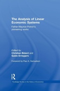 Cover: The Analysis of Linear Economic Systems - Routledge